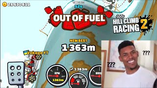 🔝 Hill Climb Racing 2 - ➡ 1363 m ⬅(Going The Distance)