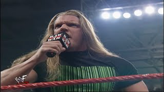 Triple H Calls Out Kane To The Ring! RAW IS WAR 15/3/99