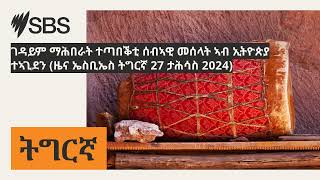 ገዳይም ማሕበራት ተጣበቕቲ ሰብኣዊ መሰላት ኣብ ኢትዮጵያ ተኣጊደን (ዜና ኤስቢኤስ ትግርኛ 27 ታሕሳስ 2024) | SBS Tigrinya - ኤስ.ቢ.ኤስ ትግርኛ