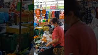 【 4K】早晨的泰国菜市场（上）                 【 4K】Thai food market in the morning（Part 1)