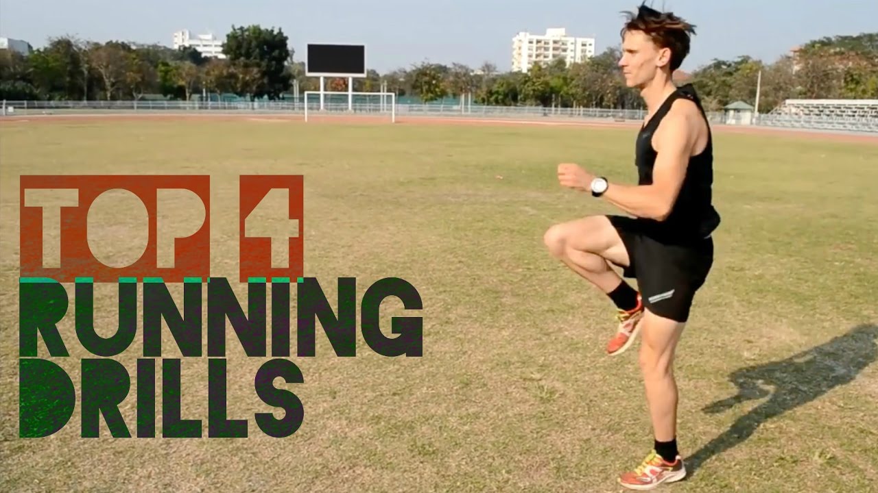 Top 4 Running Drills: Improve Form & Run Faster - YouTube