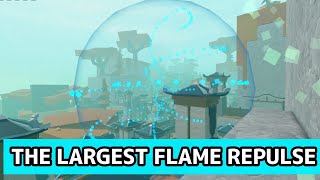 THE LARGEST FLAME REPULSION ( spring spark ) | Deepwoken
