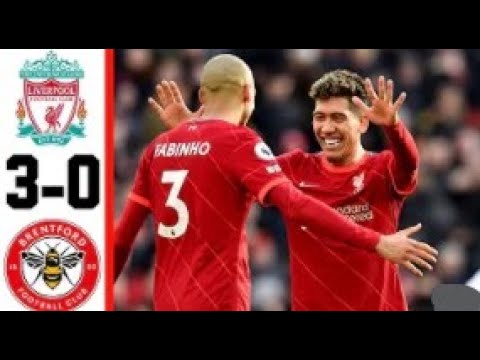 Liverpool Vs Brentford 3-0 Extended Highlights All Goals - YouTube