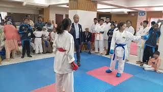 Zaima Ahsan Alveera First match in SKIF Afzal vaii Winter Karate tournament 2024