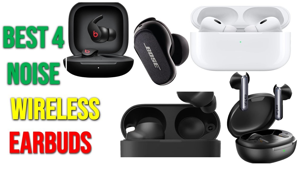 Top 5 BEST Noise Cancelling Earbuds Of [2023] Best Noise-Canceling True ...