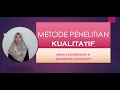 METODE PENELITIAN KUALITATIF APA BEDANYA DAN BAGAIMANA CARANYA????