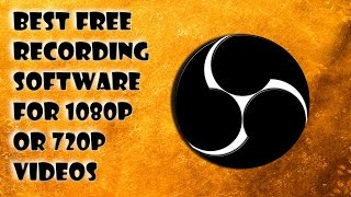Best free recording software (OBS)