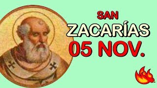 Quién Fue San Zacarías | Santo del Día 5 de Noviembre 2019