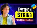 Python String Functions Explained | Text Manipulation & Cleaning | #Python Course 8