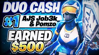 デュオキャッシュカップ決勝1位！！1st PLACE in DUO CASH CUPFINALS(500$)👑【Fortnite/フォートナイト】