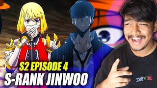 S-RANK JINWOO💀| Solo Leveling Season 2 Episode 4 in Hindi