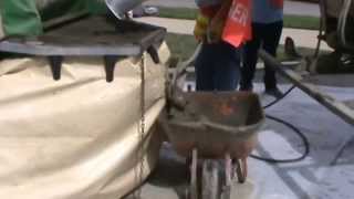 REED C50SS Pump - How to Clean Your Concrete Pump's Hopper After a Job