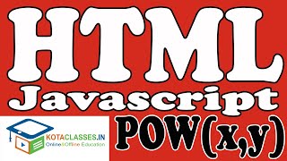 Math.pow(x,y) javascript