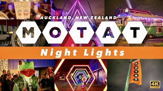 MOTAT night Lights | Tram Ride | fun | Auckland, New Zealand