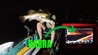 CRAZY ROSS RIVER BARRA USING LIVESCOPE