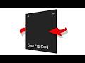3D Flip Card Hover Effect Under 5 Minutes [HTML/CSS/JS]