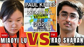 Oh no! Miaoyi's King didn't Castle,this is what happened... | Paul Keres Memorial 2023 | R9 |