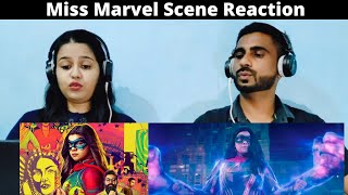 Miss Marvel Scene Reaction | Ms Marvel Reaction | Ms Marvel Fight Scene Reaction