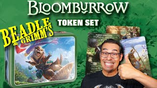 Beadle and Grimm's Bloomburrow Token Set Unboxing