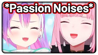 Calli and Towa's passion communication 【Hololive / HoloARK】