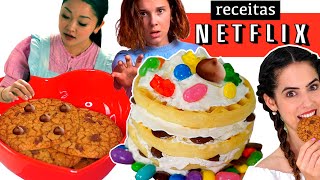 COMIDINHAS de FILME: WAFFLES DE ONZE, COOKIES LARA JEAN \u0026 SUCO VERDE PAI EM DOBRO | Paula Stephania