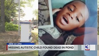 Missing autistic child found dead in pond