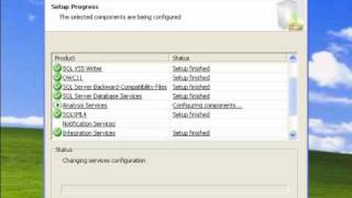SQL SERVER 2005 Installation on Windows XP