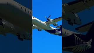 Bombardier Canada De Havilland Dash-8-300 Taking off from Invercargill Airport!