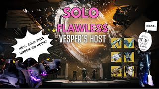 Solo Flawless Vesper's Host - Titan (Episode Revenant) PB Re-run