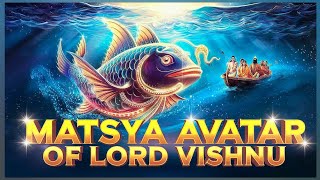 Matsya Avatar of Lord Vishnu | ভগবান বিষ্ণুর মৎস্য অবতার |