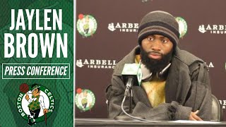 Jaylen Brown Thanks Marcus Smart For His Support Over Years | Celtics vs Wizards