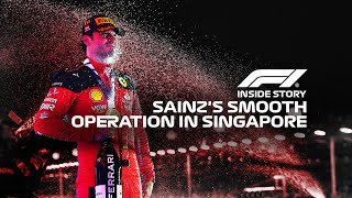 INSIDE STORY: Carlos Sainz's Smooth Operation | 2023 Singapore Grand Prix | Lenovo