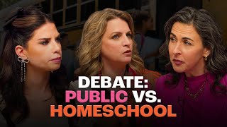 “DEBATE: Two Christian Moms On Public vs Homeschool.” - Heidi St. John \u0026 Katy Faust | The Spillover