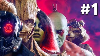 MARVEL'S GUARDIANS OF THE GALAXY Gameplay Walkthrough Part 1 - INTRO