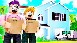 Can We MOVE IN With BEST FRIEND In Roblox BROOKHAVEN!? (SET HOUSE ON FIRE!)