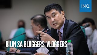 WATCH: Decriminalization ng libel, balance social media reports isusulong ni Sen. Raffy Tulfo