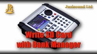 Write SD Card with Bank Manager