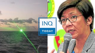 PH protests Chinese Coast Guard’s harassment using laser | #INQToday