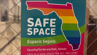 LGBTQ supporters question removal of Safe Space stickers in Pasco County schools