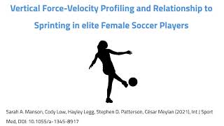 Vertical Force Velocity Profiling and Relationship to Sprinting in Elite Female Soccer Players