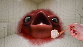 Beneath The Blobs - Feed The Giant Blob or You Will Be Eaten (All Endings)