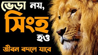 জাগাও তোমার ভীতরের সিংহকে 🦁🔥 | Lion attitude🦁🔥| সিংহের মানসিকতা 🦁🔥|  bengali motivation🦁🔥