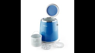 Мини-стиральная машина ONE concept Ecowash-Pico mini, 3,5 кг, 380 Вт Blue