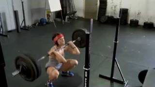 CrossFit - WOD 111011 Demo with Miranda Oldroyd and Pat Sherwood