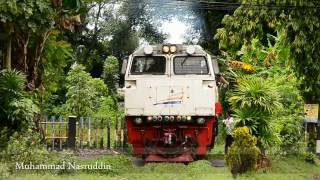 Proses Uji Test Beban Lokomotif CC 206 [ LPN - PWS ]