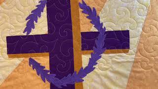 Quilting a Church Banner with Intelliquilter   SD 480p