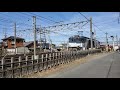 運転士さんありがとう！ef64 1018 警笛＆手振り 5780レ