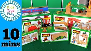 Thomas and Friends HUGE BRIO Wooden Train Haul! | Toy Train Video for Children