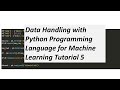 Dropping Duplicates,  Columns , Rows of a CSV Panda DataFrame by Python Programming.