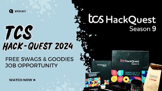 TCS HackQuest 2024 || Free Swags \u0026 Goodies || Job Opprotunity \u0026 Certificate || Hurry Now